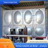 Fornecimento de fábrica tanque de água de aço inoxidável 304 com isolamento e armazenamento de água montagem soldada combinada tanque de água