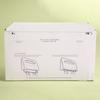 Suministros del Fabricante Papel para Asiento de Inodoro de Hotel para Uso en Viajes, Papel Desechable para Asiento, 250 Hojas, Especialmente para Hoteles