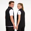 Coletes de Nylon com Elasticidade em Quatro Direções para Casais com Gráficos e Texto Personalizados, Roupa de Trabalho para Compras em Grupo Corporativo, Roupa para Esportes ao Ar Livre, Coletes Personalizados