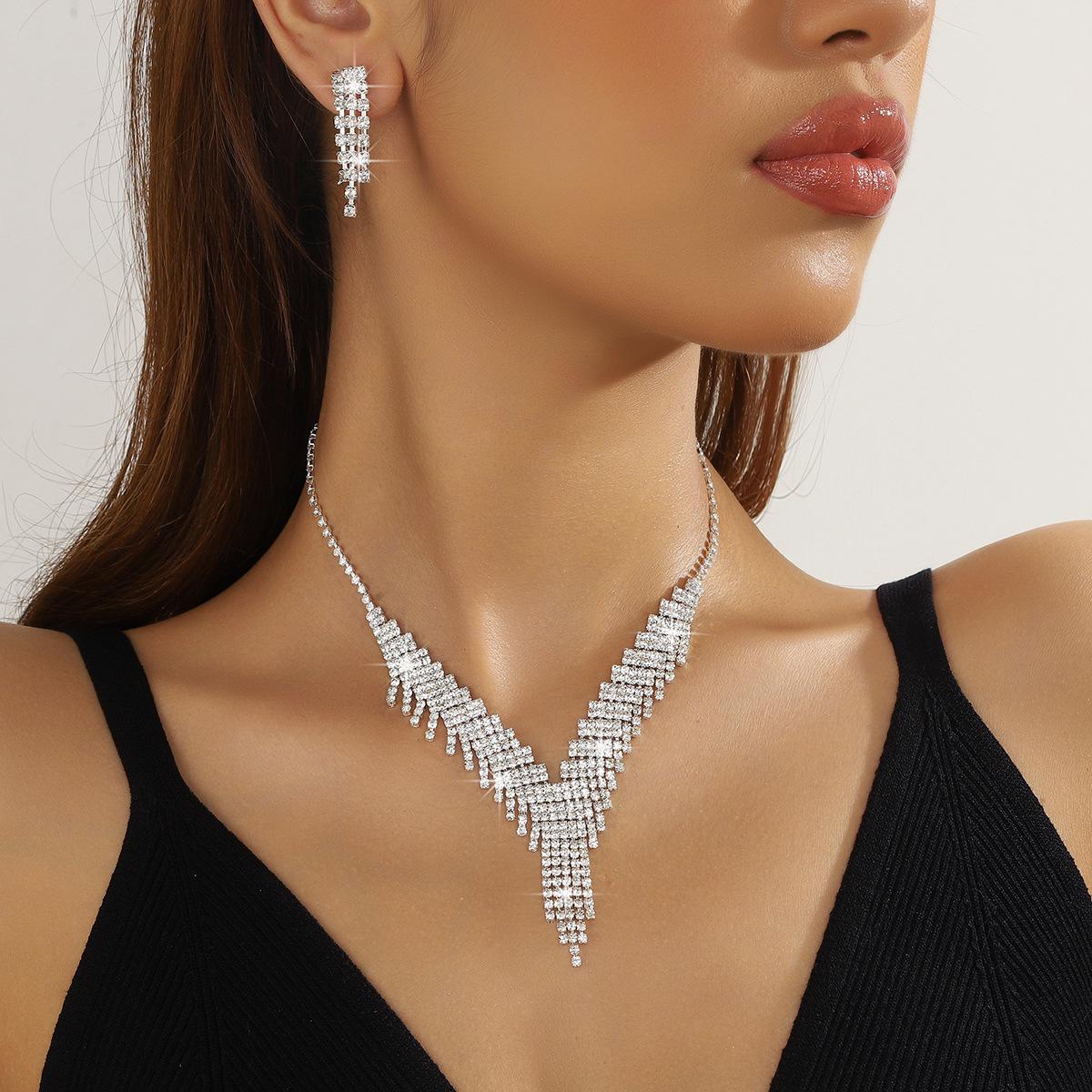 JXTL21178-B款项链+耳环