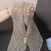 Estiramiento en Cuatro Direcciones, Alta Elasticidad, Resistente a las Arrugas, Longitud Media, Bufanda de Seda Multifuncional, Pañuelo para el Cuello, Pañuelo para la Cintura, Producto Nuevo, Dulce y Fresco, Delgado