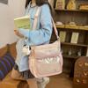 Mochila de Gran Capacidad Linda Estudiantes de Secundaria Bolsa para el Dolor Estilo Ins Mochila Escolar Japonesa Mochila de Hombro Moderna para Estudiantes en Clase