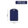 En stock rectangular Pu imitación cuero ins tarjetero para tarjeta de control de acceso por inducción pequeño llavero en forma de gota tarjetero para tarjeta de control de acceso al por mayor