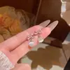 Exquisitos Pendientes de Zirconia con Lazo para Mujer, Lujo Accesible, Pendientes Colgantes de Ojo de Gato de Gama Alta de Nicho, Pendientes Mismo Estilo que Celebridades de Internet