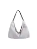 Bolso de Hombro Rayado de Gran Capacidad para Mujer 2025 Nuevo Estilo Bolso de Mano Simple para Viajes Diarios Moda Coreana Bolso Tote Versátil