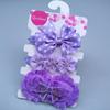 Nuevos Accesorios para el Cabello de Bebé, Diadema Decorativa de Flor con Lazo Linda, Set de Tres Piezas de Diadema para Bebés y Niños Pequeños al por Mayor para Niñas