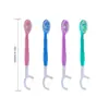 Fábrica de Cepillos de Dientes Transfronteriza Cepillo de Dientes Desechable Multifuncional Cinco en Uno Cerdas Suaves Cepillo de Dientes de Viaje Portátil Set de Cepillos de Dientes