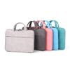 Bolsa Maleta para Laptop em Couro PU Adequada para Apple, Huawei, Lenovo, Bolsa Impermeável Portátil para Viagem de Negócios