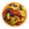 Uvas Passas de Quatro Cores Especiais de Xinjiang Atacado Entrega 500g Uvas Passas Mistas Verdes Fragrantes de Currant Preto de Turpan