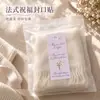 Pegatinas selladoras para envolver regalos en stock, florales, de lazo, para sobres, decoración de bolsas de regalo, morado brumoso, bendiciones románticas, pegatinas largas