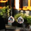 Artesanía para jardín, linterna de bola de cristal transparente, colgante atrapasueños, lámpara para cortina de puerta, cortina de cuentas, colgante, suministros y accesorios para bodas