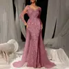Vestido de Gala Transfronterizo Europeo y Americano para Dama 2025 Falda Larga Elegante de Moda Elegante Largo de Encaje para Fiesta Vestido de Noche