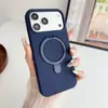 Capa de Celular Iphone17 Nova Magnética Tudo Incluído Anti-Queda Couro Liso Capa Protetora 15 Fosca Apple Capa Macia Suporte