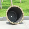 Maceta de Resina Plástica Engrosada Extra Grande para Exteriores, Jardín, Plantación de Árboles de Hierro y Frutales, Adecuada para Nenúfares y Lotos