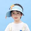 1111 Sombrero de Sol de Verano para Niños Niños y Niñas Bebé Sombrilla Exterior Sombrero para el Sol Dibujo Animado Lindo Visera Grande Sombrero de Sol Vacío