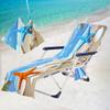 Funda para Silla de Playa Amazon Transfronteriza, Toalla de Playa de Microfibra Moderna para Silla Reclinable, Funda para Silla Reclinable Serie Estrella de Mar