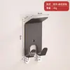 Gancho fuerte sin rastro y sin perforaciones, gancho adhesivo para detrás de la puerta, recibidor, baño, pared de cocina, gancho para colgar ropa
