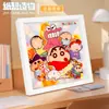 Pegatina de Pintura 3D Estéreo DIY Auténticamente Autorizada de Dibujos Animados Crayon Shin-Chan Materiales Hechos a Mano Regalos para Niños Estudiantes
