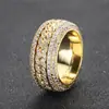 Anel Rotativo de Engrenagem com Inlay de Cobre Transfronteiriço Anel de Casal Tiktok Anel Mecânico Rotativo de Desejo Transfronteiriço Joia