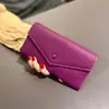 Billetera Larga de Cuero Genuino para Mujer Multifuncional de Gran Capacidad 2024 Nuevo Estilo Elegante Bolso de Mano Pequeño para Teléfono Móvil Billetera