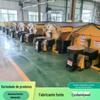 Espalhador de agente de derretimento de neve montado em veículo, equipamento de degelo e derretimento de neve de superfície de estrada, máquina de remoção de neve e pulverização de sal