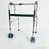 Ayuda para caminar plegable para ancianos, ayuda para caminar de rehabilitación, ayuda para caminar anticaída para personas con discapacidad, bastón tipo armazón