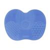 Nueva pequeña almohadilla de silicona para fregar con ventosa limpiador almohadilla de limpieza herramienta de belleza maquillaje almohadilla para pinceles de maquillaje multicolor opcional