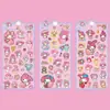 Pegatinas de Caricatura Suaves y Lindas para Apretar el Trasero Alivio del Estrés para Niños, Labubu, Sanrio, Zootopia, Chiikawa