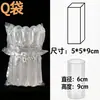 Bolsa de columna de aire en existencia, embalaje exprés a prueba de golpes, almohadilla de burbujas, amortiguador anticolisión, columna de burbujas de cerveza, venta al por mayor, material enrollado de columna inflable