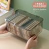 Caja de Almacenamiento de Escritorio Multiusos con Tapa, Mascarilla Facial, Funda para Teléfono Móvil, Caja a Prueba de Polvo, Caja Organizadora, Caja de Almacenamiento Transparente de Escritorio