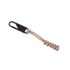 Accesorio de cabeza de cremallera reemplazable trenzada de paracord para bolsas de exterior, colgante de hebilla de cremallera, cordón para cremallera de mochila y ropa