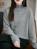 Cárdigan de Ganchillo con Puño de Lentejuelas de Piel de Mapache, Artesanía de Ganchillo 3D, Abrigo Suave y Acogedor Estilo Sanador para Otoño e Invierno al por Mayor