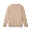 Sudadera Redonda de Terciopelo de Alta Gama para Hombre 2025 Nueva Colección Otoño e Invierno para Hombre Casual de Negocios Holgada de Manga Larga Tendencia