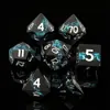 Dados de Resina DND Tour de Mesa Dungeons and Dragons COC Run TRPG Kulu Poliedro D20 Conjunto Choson 7