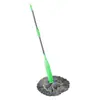 Mop de um clique com cabeça de esfregão grande, empurra-puxa, lavagem sem as mãos, torção automática aprimorada, giratório, doméstico, esfregão durável, sem lavagem