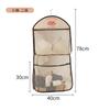 Bolsa Colgante para Guardar Ropa Interior Calzones Red de Colgar Transpirable Bolsa para Guardar Calcetines Bolsa de Almacenamiento Visual Multicapa para Sujetadores Artículos Varios