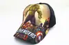 Gorra de dibujos animados para niños EBAY de comercio exterior, linda gorra para bebé con estampado a color de princesa de hielo, gorra con visera curva estilo europeo y americano