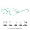 Armazón de Gafas Mismo Estilo que Celebridad de Internet para Personas Sexys Sin Maquillaje, Salidas de Verano, Gafas Ovaladas Retro de Alta Gama para Miopía, Se Pueden Combinar con Graduación