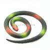 Brinquedo Cobra de Borracha Macia Artificial Cabeça Redonda 65cm Cobra de Borracha Macia para Pessoa Inteira Brinquedo de Entrada de Parque Cobra Artificial Brinquedo