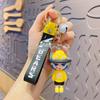 Monster Star Cartoon Chaveiro Casal Criativo Carro Chave Pingente Bonito Saco Escolar Pendurado Chaveiro Atacado