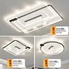 [Guau] Lámpara de techo inteligente para toda la casa, nueva lámpara de techo de espectro completo para sala, luz principal, moderna e informal, con protección para los ojos.