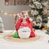 Saco de presente de Natal Véspera de Natal portátil Saco de Maçã saco de doces caixa de embalagem de frutas segura saco de presente pequeno criativo