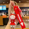 Liquidación de colección de llaveros colgantes de personajes de dibujos animados IP auténticos, lindos colgantes de estrella-luna-conejo para bolsos de niñas, stock para vendedores ambulantes