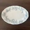 Platos de Cerámica Retro Franceses, Vajilla para el Hogar, Tazones para Arroz, Platos para Cocinar, Platos para Platos Fríos, Tazones y Platos de Alto Valor, Regalos para la Casa Nueva