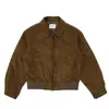 Jaqueta curta estilo coreano para primavera e outono para homens, corte solto com gola de lapela e zíper, jaqueta da moda estilo Hong Kong para jovens, luxo leve