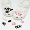 Charms para zapatos de estrella y mariposa, accesorios para zapatos perforados florales, resina de dibujos animados, accesorios decorativos DIY versátiles y lindos, desmontables