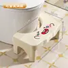 Taburete para Inodoro para Baño del Hogar al por Mayor Taburete Antideslizante Oficina Reposapiés de Plástico Ayuda para Inodoro de Baño
