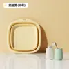 Lavabo plegable para dormitorio y uso doméstico, lavabo para estudiantes, cuenca de plástico portátil para viajes, disponible en varios tamaños, lavabo retráctil