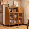 Aparador multifuncional de pared, gabinete de cocina, hogar, sala de estar, gabinete de té, gabinete de almacenamiento, gabinete de estantes