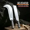 Machete de Acero Inoxidable para Uso Agrícola, Cortar Leña, Cortar Árboles, Despeje de Senderos al Aire Libre, Eliminación de Obstáculos, Corte de Bambú, Cuchillo Curvo Afilado para el Hogar, Fabricante